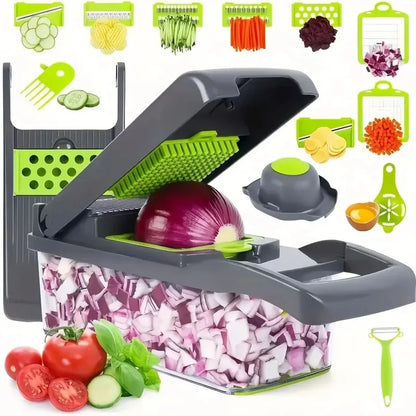 SliceMaster Pro 16-in-1 Vegetable Chopper