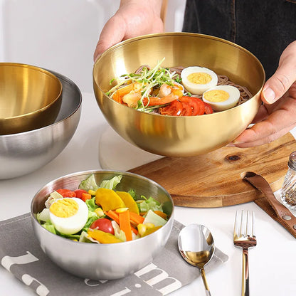 GoldenKorean Stainless Steel Bowl Set