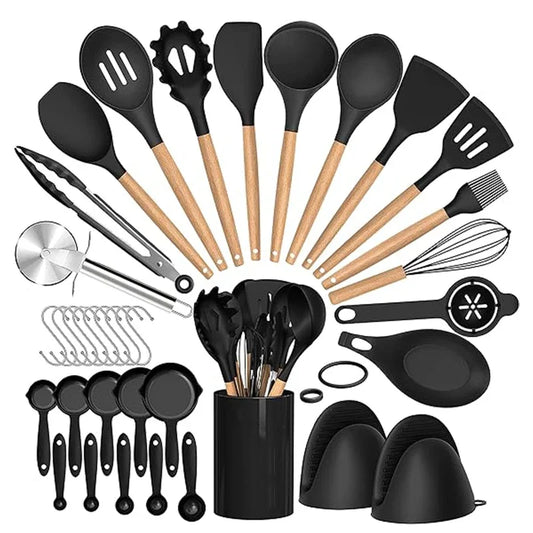 SiliconeChef 36-Piece Utensil Set