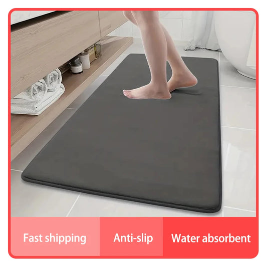 AquaGuard Plush Bath Mat