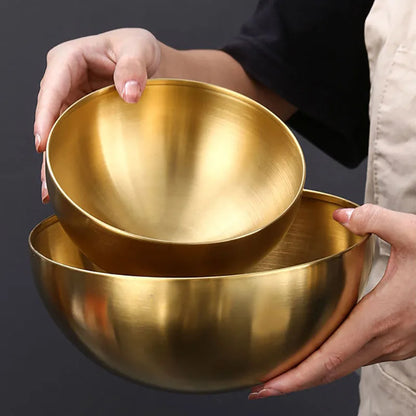 GoldenKorean Stainless Steel Bowl Set