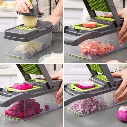 SliceMaster Pro 16-in-1 Vegetable Chopper