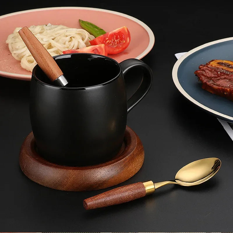 TimberElegance Cutlery Set