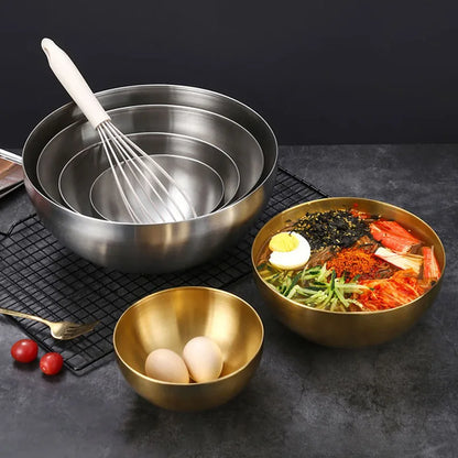 GoldenKorean Stainless Steel Bowl Set