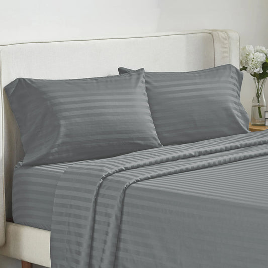 CoolBreeze Striped Bedding Set