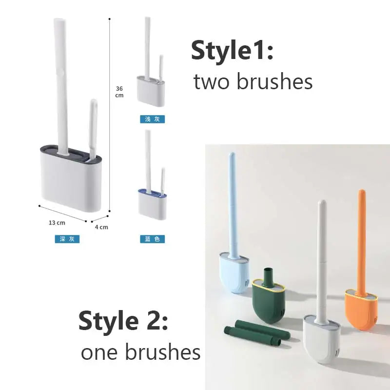 SaniSwipe Toilet Brush Set