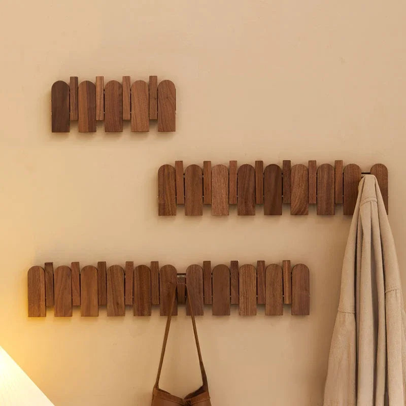 FoldNest Walnut Wall Hook